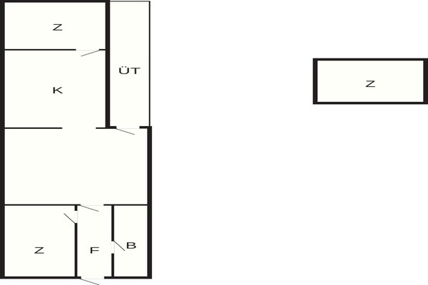 Foto van Sfeervolle retraite in Rorvig -- By Traum Ferienwohnungen - FloorPlan