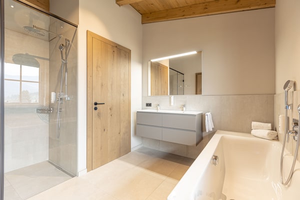 Foto van Penthouse in Tirol met infraroodsauna - Vakantiehuis in Westendorf - BathRoom