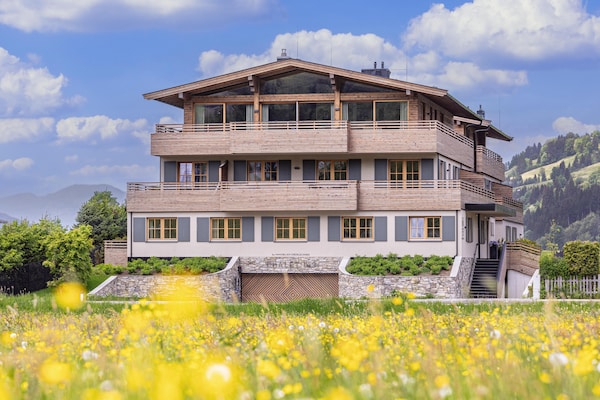 Foto van Penthouse in Tirol met infraroodsauna - Vakantiehuis in Westendorf - ExteriorSummer