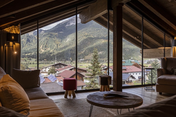 Foto van Prachtig penthouse nabij skigebied (zonder borg) - Vakantiehuis in Ehrwald - ViewSummer