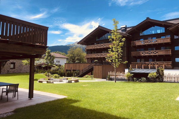 Foto van Prachtig penthouse nabij skigebied (zonder borg) - Vakantiehuis in Ehrwald - ExteriorSummer