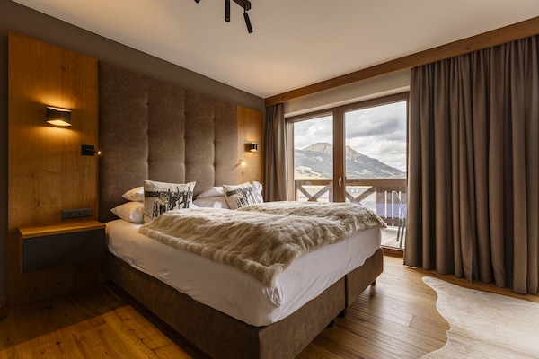Foto van Prachtig penthouse nabij skigebied (zonder borg) - Vakantiehuis in Ehrwald - BedRoom