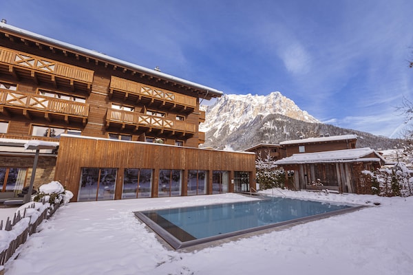 Foto van Prachtig penthouse nabij skigebied (zonder borg) - Vakantiehuis in Ehrwald - ExteriorWinter