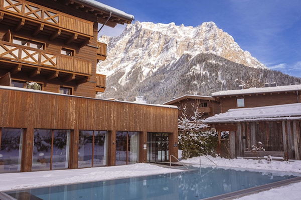 Foto van Prachtig penthouse nabij skigebied (zonder borg) - Vakantiehuis in Ehrwald - ExteriorWinter