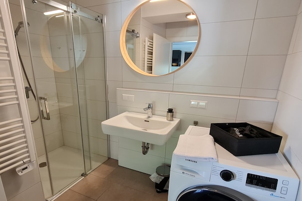 Foto van Luxe appartement met een fantastisch bergpanorama - Vakantiehuis in Ebene Reichenau - BathRoom