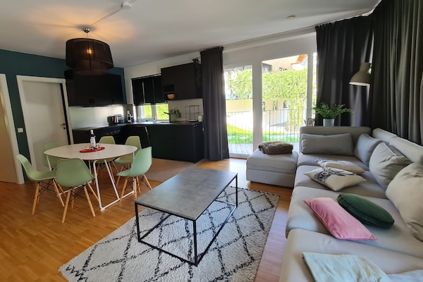 Foto van Luxe appartement met een fantastisch bergpanorama - Vakantiehuis in Ebene Reichenau - LivingRoom