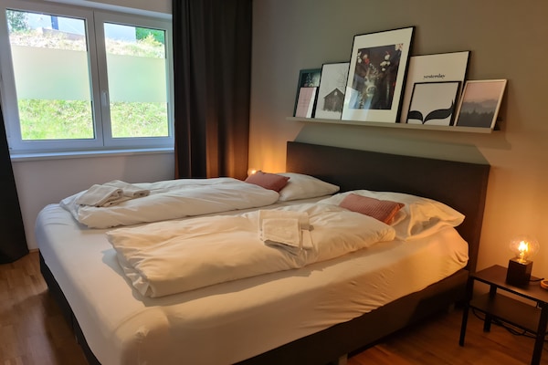 Foto van Luxe appartement met een fantastisch bergpanorama - Vakantiehuis in Ebene Reichenau - BedRoom