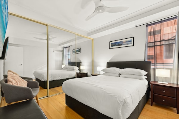 Foto van Ruim 2-slaapkamerapp dichtbij CBD Parramatta - Vakantiehuis in Parramatta - BedRoom