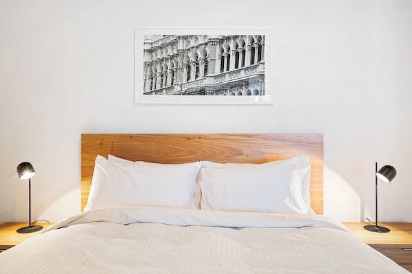 Foto van Strak appartement in het centrum van Melbourne - Vakantiehuis in Melbourne - BedRoom
