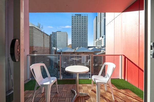 Foto van Chic appartement in het hart van Adelaide - Vakantiehuis in Adelaide - TerraceBalcony
