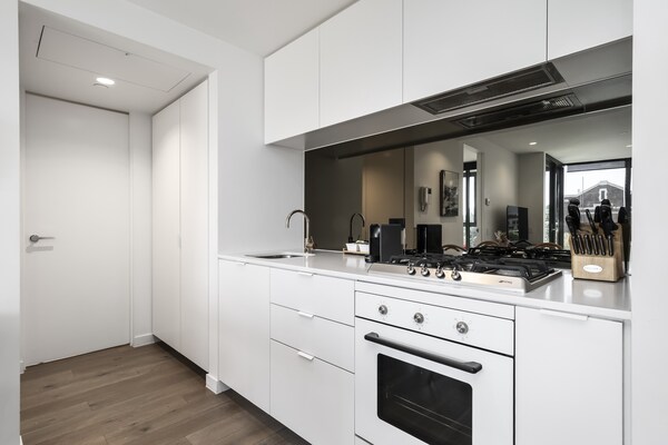 Foto van Licht appartement met balkon in South Yarra - Vakantiehuis in South Yarra - Kitchen