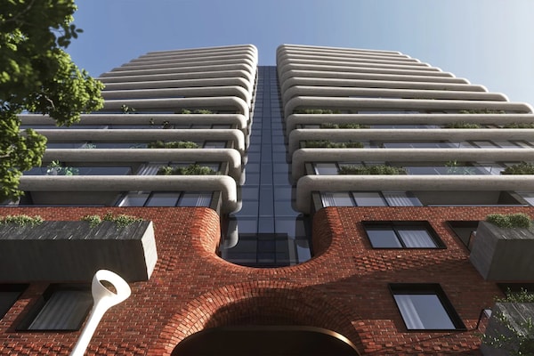 Foto van Gloednieuw appartement in Albert Park met zwembad en fitnessruimte. - HallReception