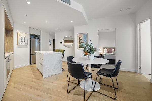 Foto van Skyline & Sea Luxe Verwarmd Zwembad, Fitnessruimte, Sauna, Stoomcabine - Kitchen