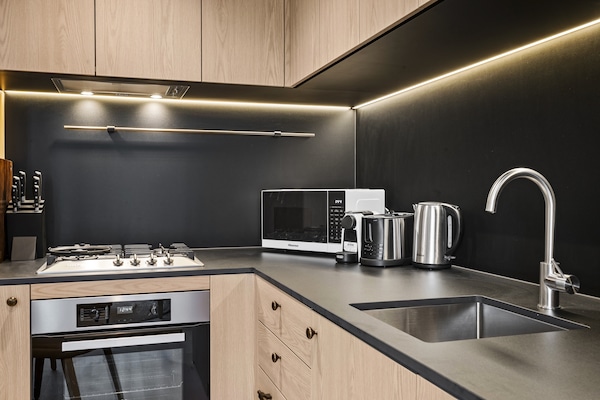 Foto van Appartement met 2 slaapkamers in Southbank | Dicht bij Crown zwembad & fitness - Kitchen