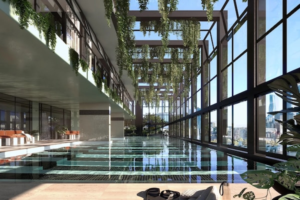Foto van Appartement met 2 slaapkamers in Southbank | Dicht bij Crown zwembad & fitness - HotelSwimmingPool
