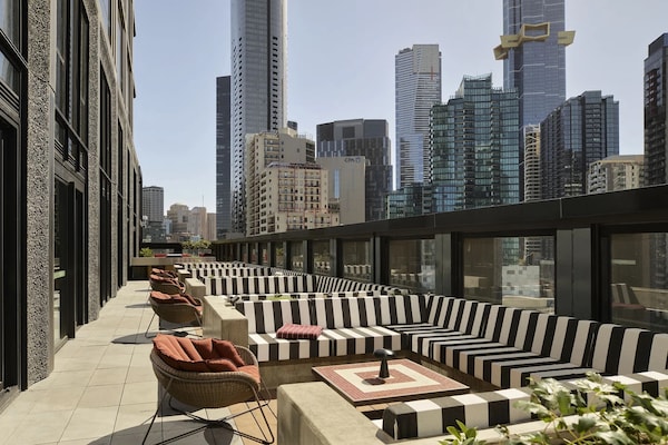 Foto van Appartement met 2 slaapkamers in Southbank | Dicht bij Crown zwembad & fitness - TerraceBalcony
