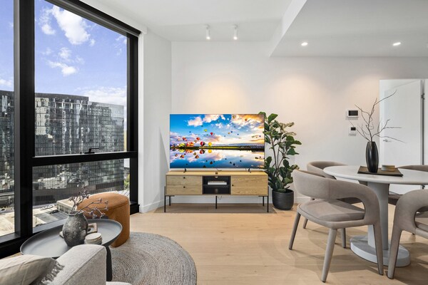 Foto van Appartement met 2 slaapkamers in Southbank | Dicht bij Crown zwembad & fitness - LivingRoom