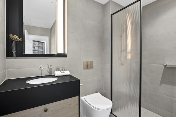 Foto van Appartement met 2 slaapkamers in Southbank | Dicht bij Crown zwembad & fitness - BathRoom