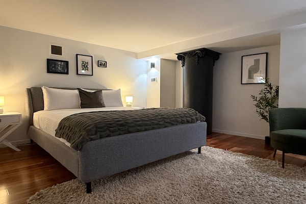 Foto van Heritage Loft | Degraves Lane, Melbourne CBD - Vakantiehuis in Melbourne - BedRoom