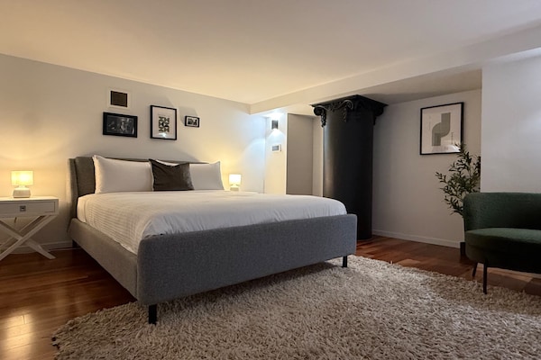 Foto van Heritage Loft | Degraves Lane, Melbourne CBD - Vakantiehuis in Melbourne - BedRoom