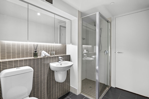 Foto van Heritage Loft | Degraves Lane, Melbourne CBD - Vakantiehuis in Melbourne - BathRoom
