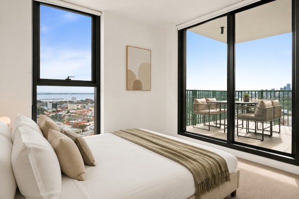 Foto van Verhoogde woning met 3 slaapkamers in Fareham St Kilda - BedRoom