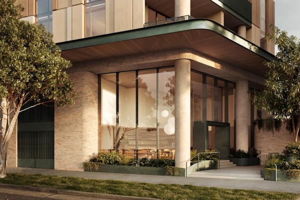 Foto van Skydeck appartement met 2 slaapkamers nabij Albert Park - HallReception