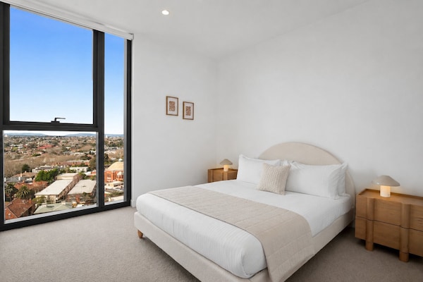 Foto van Appartement met balkon en 2 slaapkamers vlakbij Albert Park - BedRoom