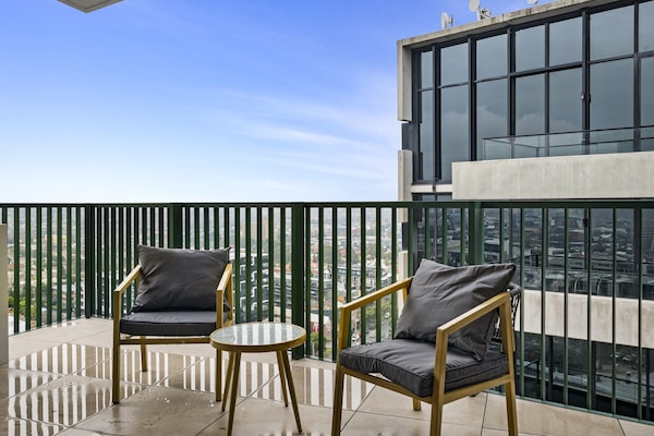Foto van Appartement met 2 slaapkamers aan St Kilda Road met toegang tot het dakterras - TerraceBalcony