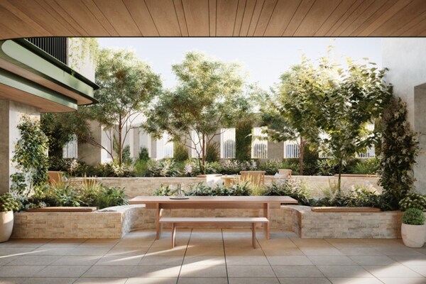Foto van Appartement met 2 slaapkamers aan St Kilda Road met toegang tot het dakterras - ExteriorSummer