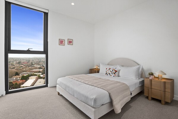 Foto van Appartement met 2 slaapkamers aan St Kilda Road met toegang tot het dakterras - BedRoom
