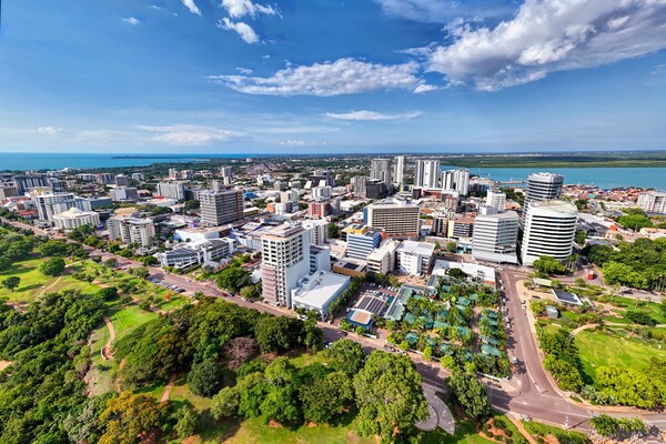 Foto van Darwin Studio met barbecue op het dakterras - Vakantiehuis in Darwin City - ExteriorSummer