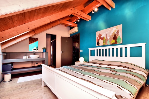 Foto van Villa met verwarmd buitenzwembad en sauna - Vakantiehuis in Manhay (lamormenil) - BedRoom