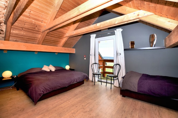 Foto van Villa met verwarmd buitenzwembad en sauna - Vakantiehuis in Manhay (lamormenil) - BedRoom