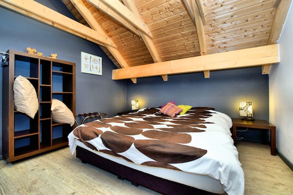 Foto van Villa met verwarmd buitenzwembad en sauna - Vakantiehuis in Manhay (lamormenil) - BedRoom