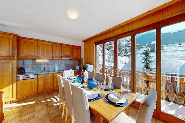 Foto van Luxe appartement in Veysonnaz - Vakantiehuis in Veysonnaz - DiningRoom