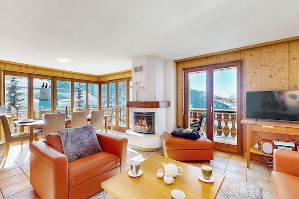 Foto van Luxe appartement in Veysonnaz - Vakantiehuis in Veysonnaz - LivingRoom