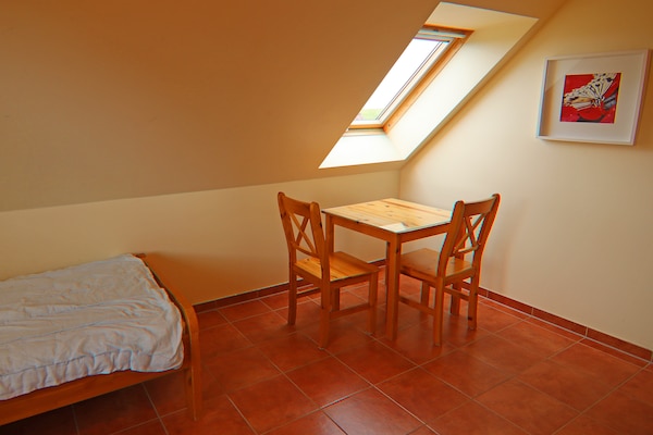 Foto van Vakantiehuis met open haard in Mechelsdorf - Vakantiehuis in Mechelsdorf - BedRoom