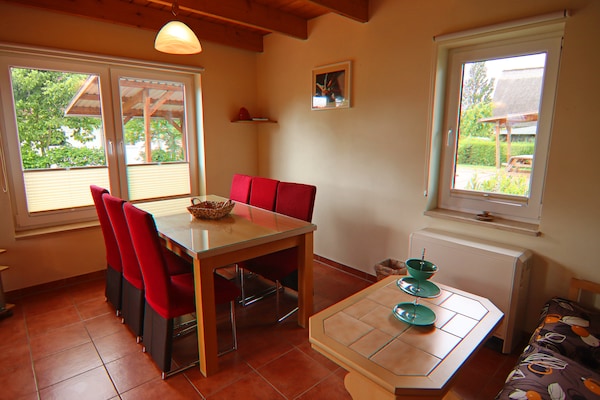 Foto van Vakantiehuis met open haard in Mechelsdorf - Vakantiehuis in Mechelsdorf - LivingRoom