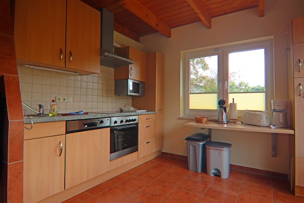 Foto van Vakantiehuis met open haard in Mechelsdorf - Vakantiehuis in Mechelsdorf - Kitchen