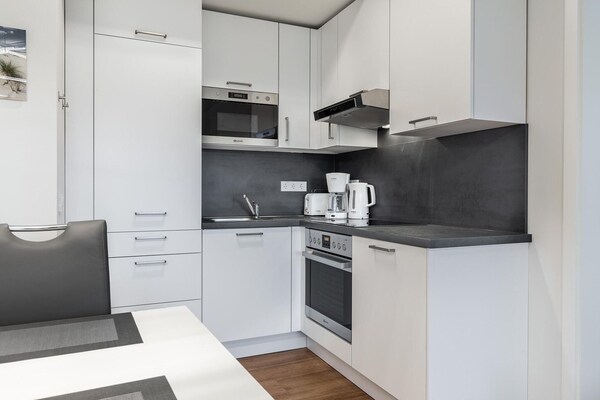 Foto van Huis met loggia op het oosten - Vakantiehuis in Travemünde - Kitchen