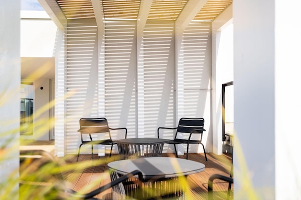 Foto van Haven aan zee bij Green Park - Vakantiehuis in Travemünde - TerraceBalcony