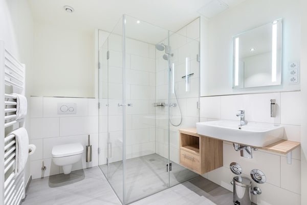 Foto van Haven aan zee bij Green Park - Vakantiehuis in Travemünde - BathRoom