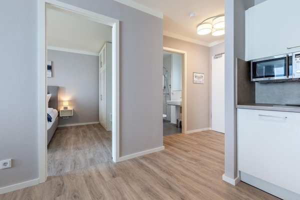 Foto van Verblijf inclusief sauna en westelijke loggia - Vakantiehuis in Travemünde - Landing