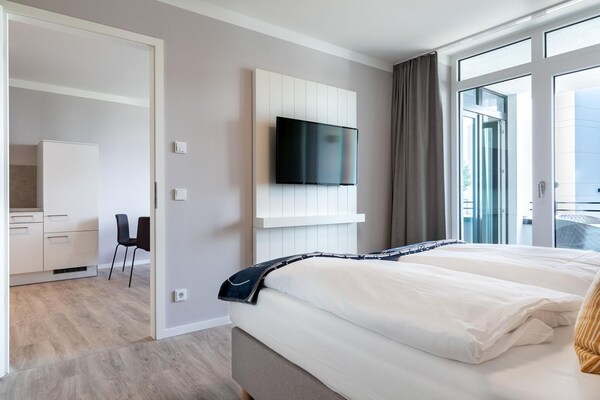 Foto van Verblijf inclusief sauna en westelijke loggia - Vakantiehuis in Travemünde - BedRoom