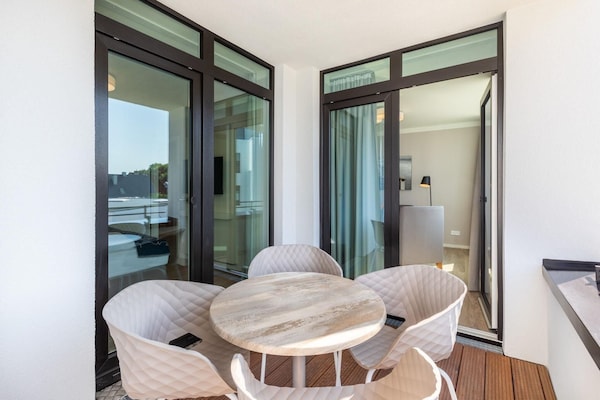 Foto van Kustwoning vlakbij de kust - Vakantiehuis in Travemünde - TerraceBalcony