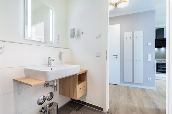 Foto van Kustwoning vlakbij de kust - Vakantiehuis in Travemünde - BathRoom