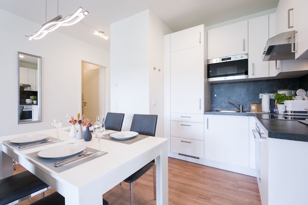 Foto van Huis met toegang tot een spa vlakbij de zee - Vakantiehuis in Travemünde - Kitchen