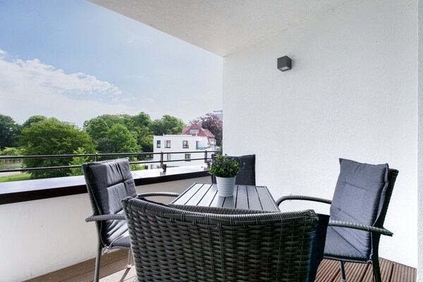 Foto van Huis met toegang tot een spa vlakbij de zee - Vakantiehuis in Travemünde - TerraceBalcony
