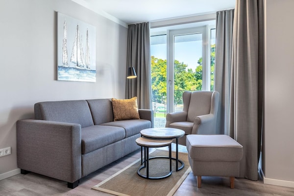 Foto van Park-View Verblijf vlakbij de zee - Vakantiehuis in Travemünde - LivingRoom
